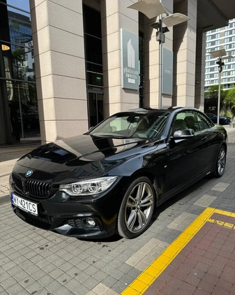 BMW Seria 4 cena 196800 przebieg: 96500, rok produkcji 2016 z Warszawa małe 121